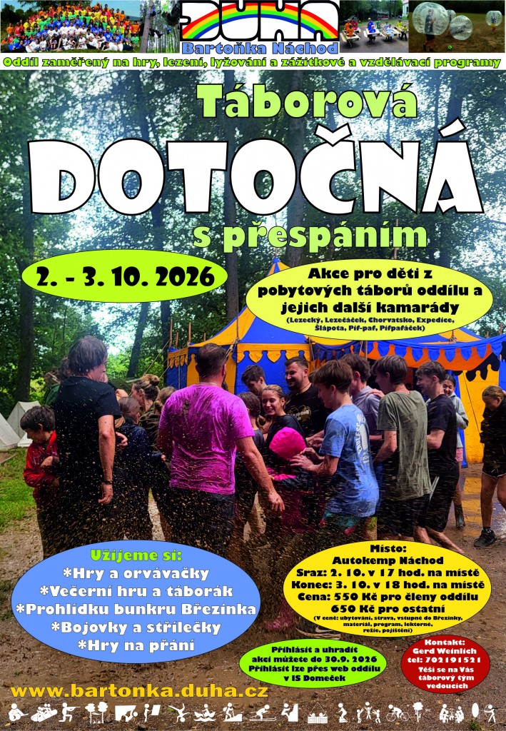 Táborová dotočná Oddílu